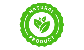 100% natural ingredients badge